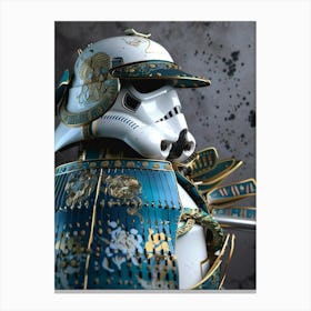 Stormtropper As A Vintagepunk Samurai 04 Canvas Print