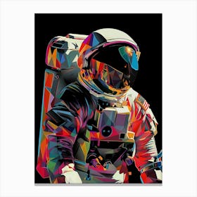 Astronaut In Space 1 Canvas Print