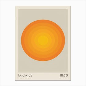 Bouhaus 1923 Canvas Print