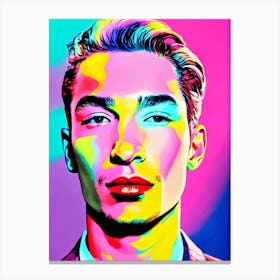 Ezra Miller Pop Movies Art Movies Canvas Print