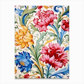 Floral Pattern 53 Canvas Print