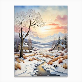 Winter Landscape 1 Canvas Print