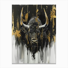 Bull Canvas Print 6 Canvas Print