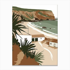 St Mary'S Beach Canvas Print