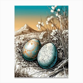 Easter Eggs 5 Canvas Print