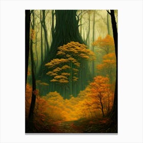 Tree In The Forest 9 Canvas Print