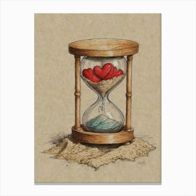 Hourglass Canvas Print