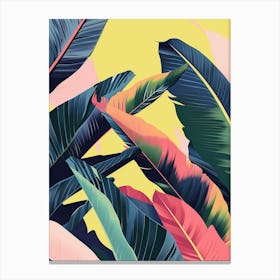 Tropical Leaves 2 Canvas Print