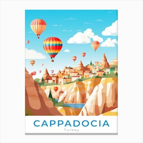 Turkey Cappadocia Travel Canvas Print