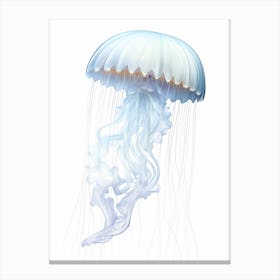Sea Nettle Jellyfish Watercolour 3 Canvas Print