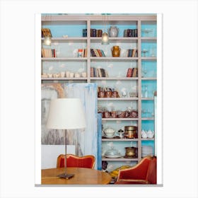 Room With Bookshelves Canvas Print