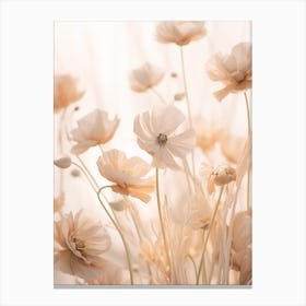 Boho Dried Flowers Buttercup 2 Canvas Print