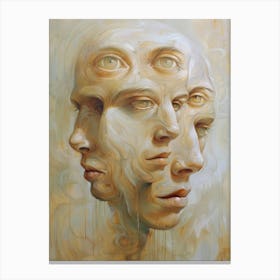 Three Heads Canvas Print