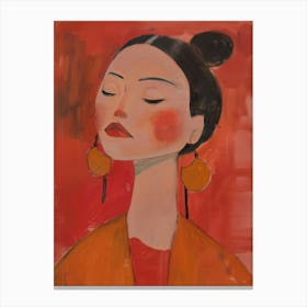 Chinese Woman 1 Canvas Print