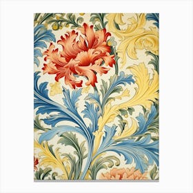 Floral Wallpaper 56 Canvas Print