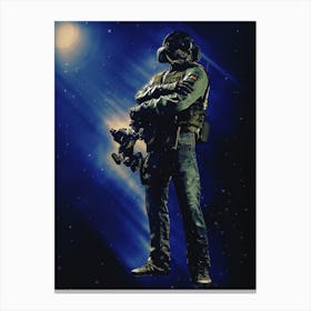 Light Of Heroes ― Jager Operator From Rainbow Six Siege Canvas Print