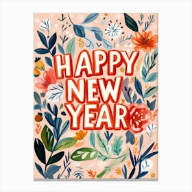 Happy New Year (Version 2) Canvas Print