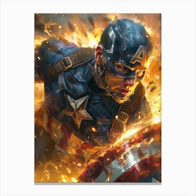 Captain America 13 Canvas Print