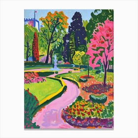 Kensington Gardens London Parks Garden 8 Painting Canvas Print
