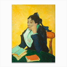 Madame Joseph Michel Ginoux (1888–1889), Vincent Van Gogh Canvas Print