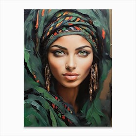 Berber Woman high quality Canvas Print