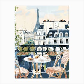 Paris Balcony Canvas Print