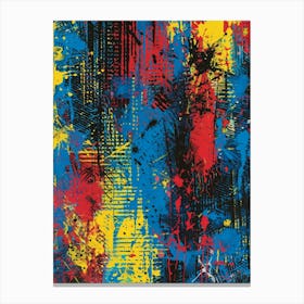 Splatter Painting 39 Canvas Print