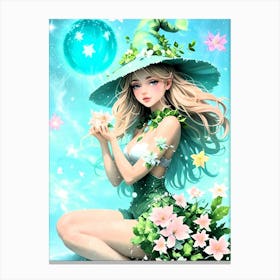 Mystical Fantasy Illustration 60 Canvas Print