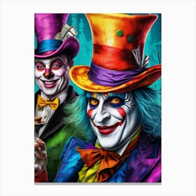 Colorful Madhatter #4 Canvas Print