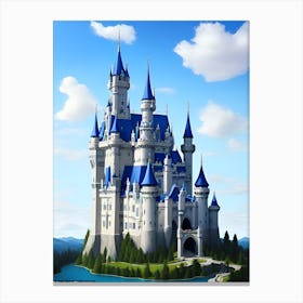 Cinderella Castle 3 Canvas Print