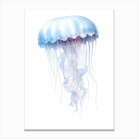 Sea Nettle Jellyfish Drawing 1 Canvas Print