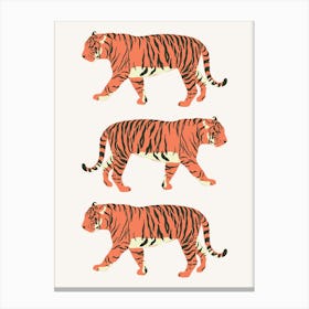 Tiger Trio 1 Canvas Print