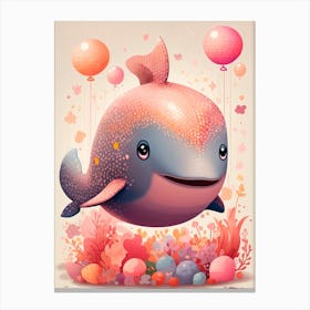 Little Whale Canvas Print