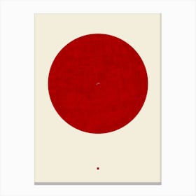 THE CIRCLE N°01 1 Canvas Print