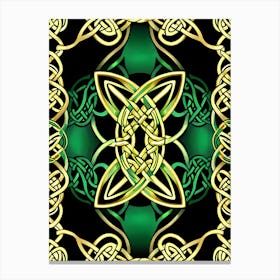 Abstract Celtic Knot 2 Canvas Print