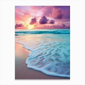 smooth ocean Canvas Print