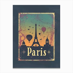 Paris 3 Canvas Print