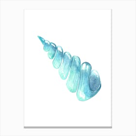 Watercolor Sea Shell 2 Canvas Print