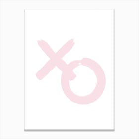 Pink Xo Canvas Print