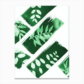 Green Leaves Canvas Print