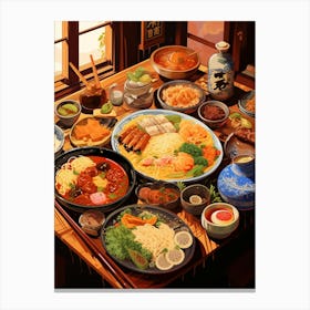 Japanese Food 10 Canvas Print