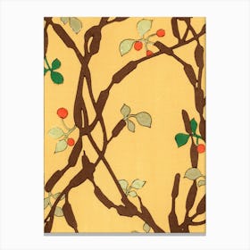 Pears On A Branch Canvas Print