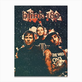 Blink 182 16 Canvas Print