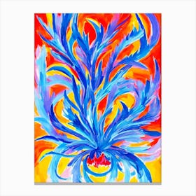 Glaucus Atlanticus (Blue Dragon) Matisse Inspired Canvas Print