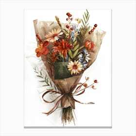 Bouquet Of Flowers 11 Canvas Print