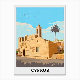 Cyprus Travel Canvas Print