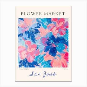 Flower Market 58 Canvas Print