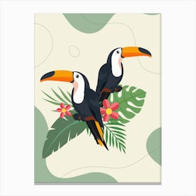 Toucans Canvas Print