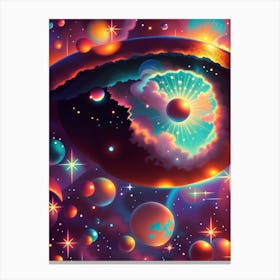 Eye Of The Universe 13 Canvas Print