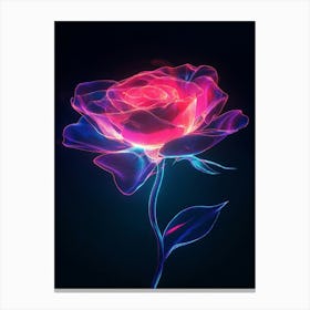 Abstract Rose 2 Canvas Print